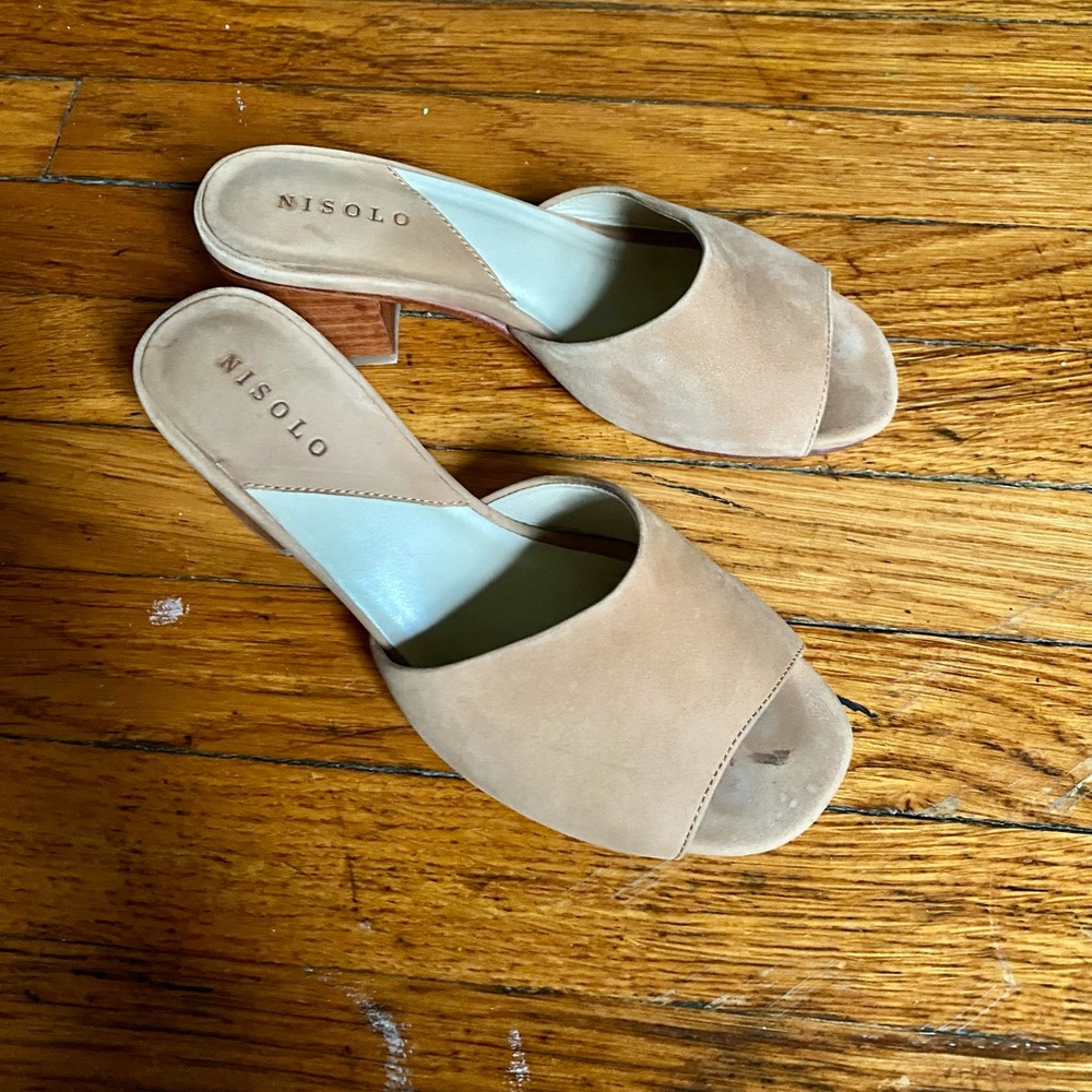 Nisolo Elizabeth Slide Heel Sandal size 6 - Picture 9 of 11